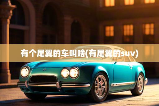 有个尾翼的车叫啥(有尾翼的suv)