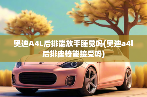 奥迪A4L后排能放平睡觉吗(奥迪a4l后排座椅能接受吗)