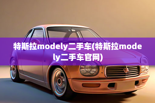特斯拉modely二手车(特斯拉modely二手车官网)