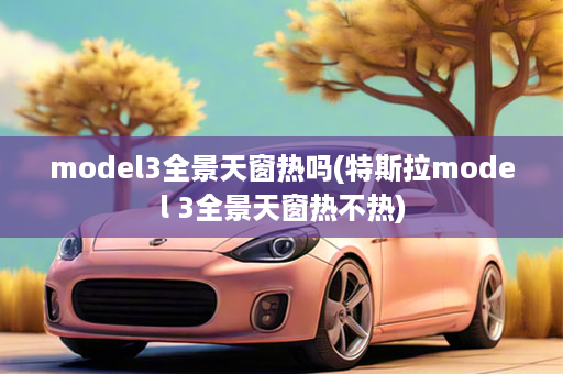 model3全景天窗热吗(特斯拉model 3全景天窗热不热)