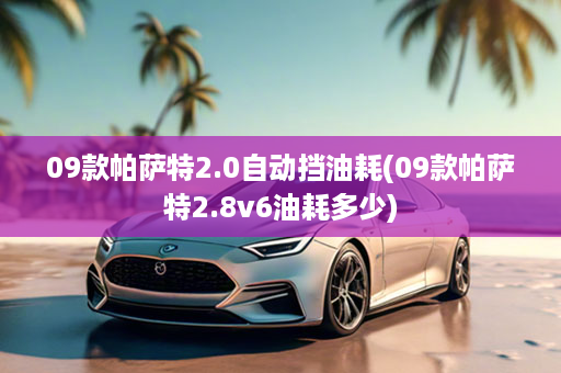 09款帕萨特2.0自动挡油耗(09款帕萨特2.8v6油耗多少)