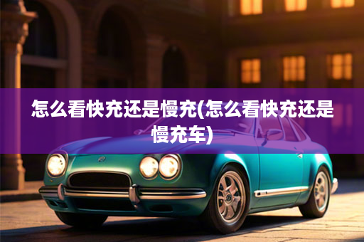 怎么看快充还是慢充(怎么看快充还是慢充车)