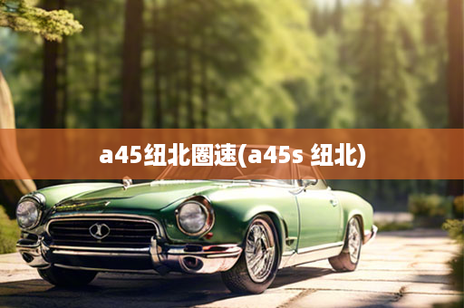 a45纽北圈速(a45s 纽北)
