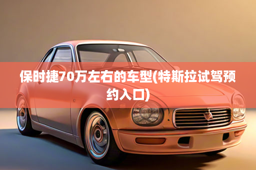 保时捷70万左右的车型(特斯拉试驾预约入口)