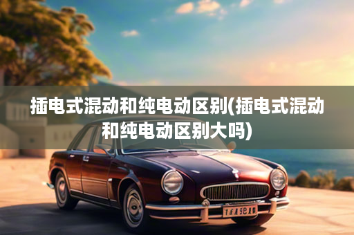 插电式混动和纯电动区别(插电式混动和纯电动区别大吗)