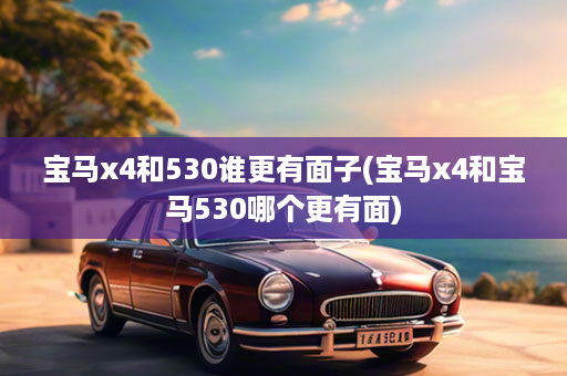宝马x4和530谁更有面子(宝马x4和宝马530哪个更有面)