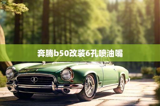 奔腾b50改装6孔喷油嘴