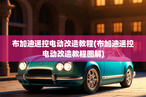 布加迪遥控电动改造教程(布加迪遥控电动改造教程图解)