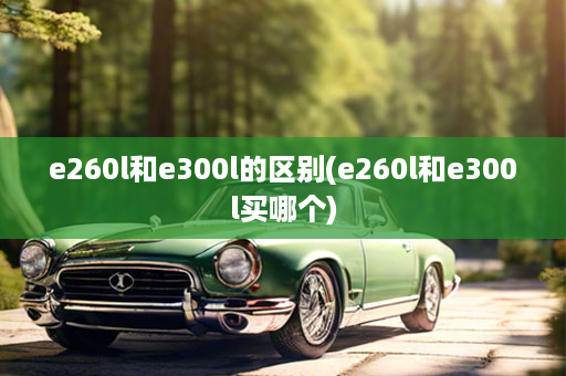 e260l和e300l的区别(e260l和e300l买哪个)