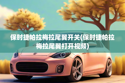 保时捷帕拉梅拉尾翼开关(保时捷帕拉梅拉尾翼打开视频)