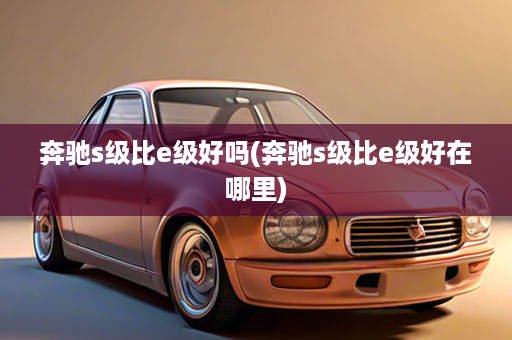 奔驰s级比e级好吗(奔驰s级比e级好在哪里)