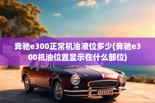 奔驰e300正常机油液位多少(奔驰e300机油位置显示在什么部位)