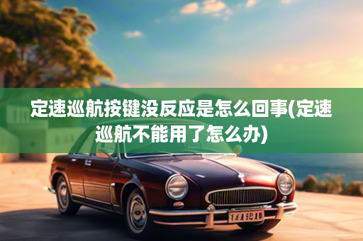 定速巡航按键没反应是怎么回事(定速巡航不能用了怎么办)