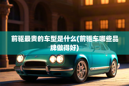前驱最贵的车型是什么(前驱车哪些品牌做得好)