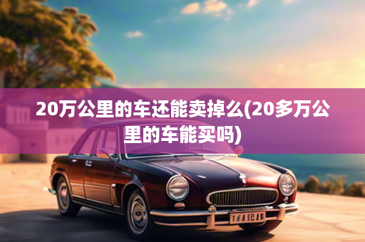 20万公里的车还能卖掉么(20多万公里的车能买吗)