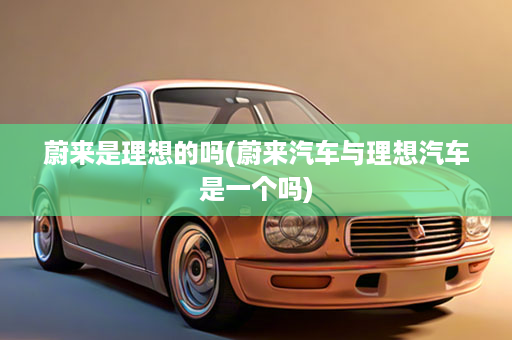 蔚来是理想的吗(蔚来汽车与理想汽车是一个吗)