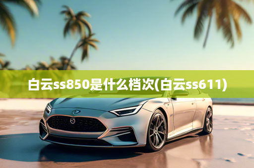 白云ss850是什么档次(白云ss611)