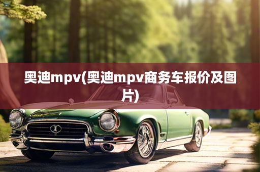 奥迪mpv(奥迪mpv商务车报价及图片)
