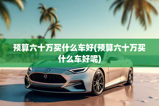 预算六十万买什么车好(预算六十万买什么车好呢)