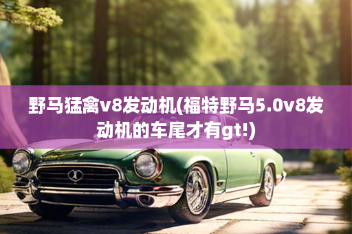 野马猛禽v8发动机(福特野马5.0v8发动机的车尾才有gt!)
