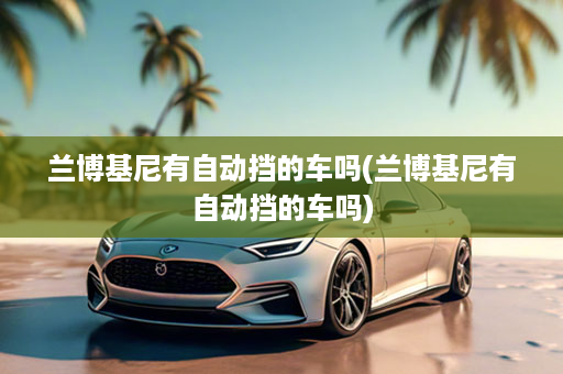兰博基尼有自动挡的车吗(兰博基尼有自动挡的车吗)