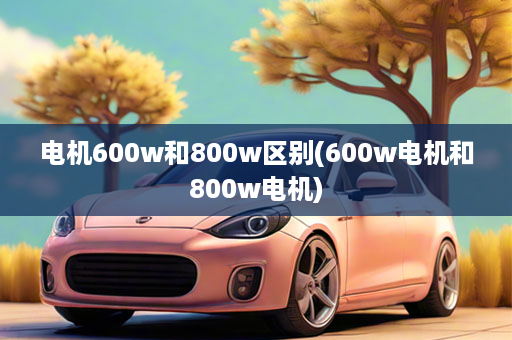 电机600w和800w区别(600w电机和800w电机)