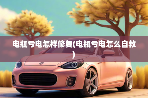 电瓶亏电怎样修复(电瓶亏电怎么自救)