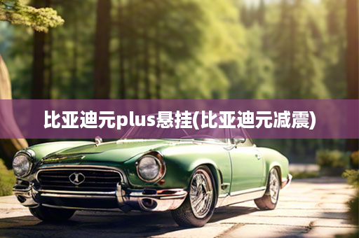 比亚迪元plus悬挂(比亚迪元减震)