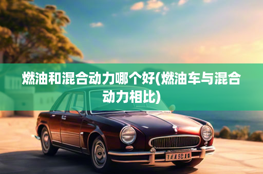 燃油和混合动力哪个好(燃油车与混合动力相比)