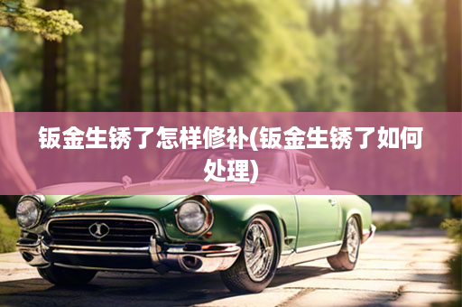 钣金生锈了怎样修补(钣金生锈了如何处理)
