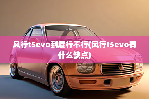 风行t5evo到底行不行(风行t5evo有什么缺点)