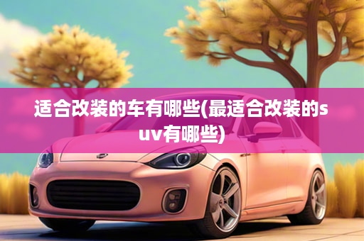 适合改装的车有哪些(最适合改装的suv有哪些)