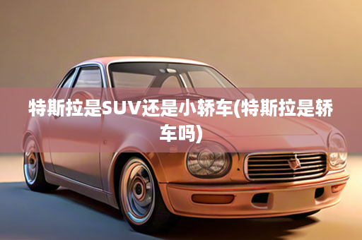 特斯拉是SUV还是小轿车(特斯拉是轿车吗)