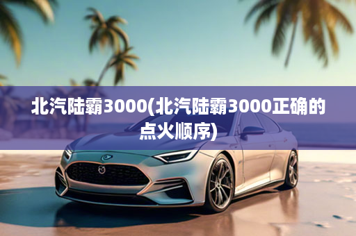 北汽陆霸3000(北汽陆霸3000正确的点火顺序)