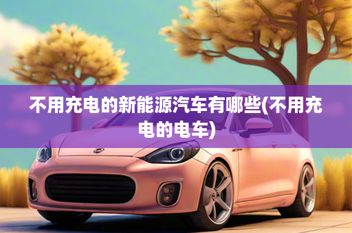 不用充电的新能源汽车有哪些(不用充电的电车)
