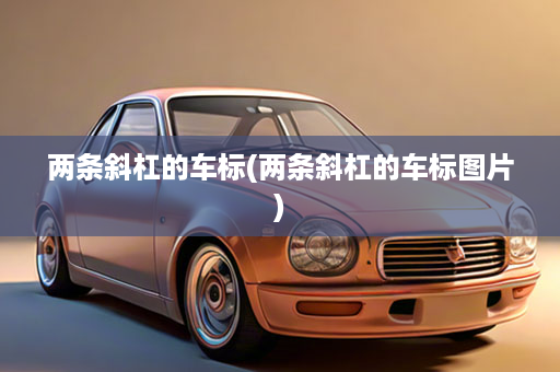 两条斜杠的车标(两条斜杠的车标图片)