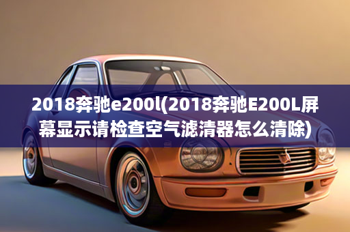 2018奔驰e200l(2018奔驰E200L屏幕显示请检查空气滤清器怎么清除)