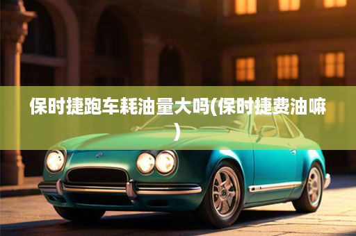 保时捷跑车耗油量大吗(保时捷费油嘛)