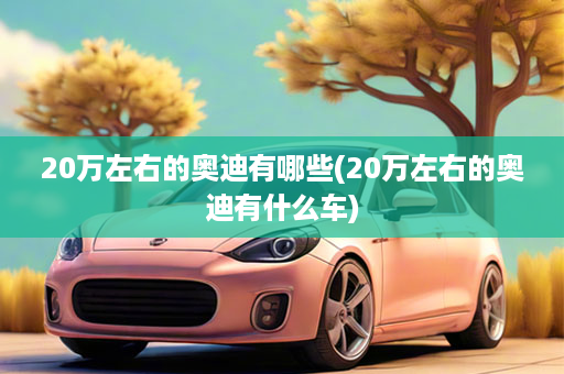 20万左右的奥迪有哪些(20万左右的奥迪有什么车)