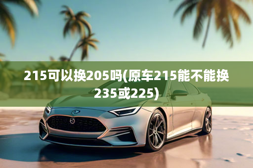 215可以换205吗(原车215能不能换235或225)