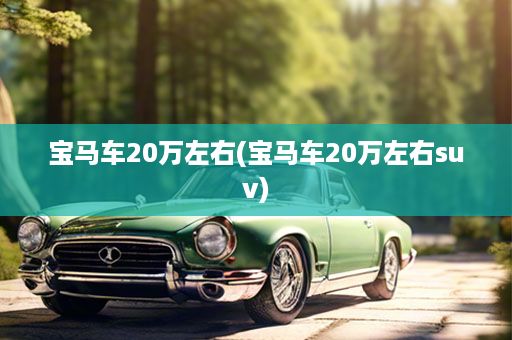 宝马车20万左右(宝马车20万左右suv)
