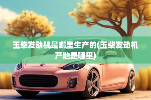 玉柴发动机是哪里生产的(玉柴发动机产地是哪里)