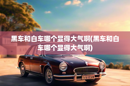 黑车和白车哪个显得大气啊(黑车和白车哪个显得大气啊)