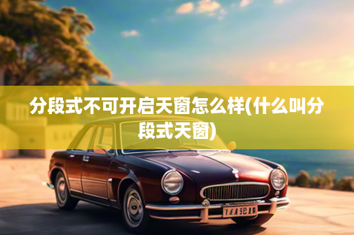 分段式不可开启天窗怎么样(什么叫分段式天窗)