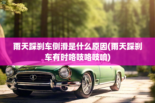 雨天踩刹车侧滑是什么原因(雨天踩刹车有时咯吱咯吱响)
