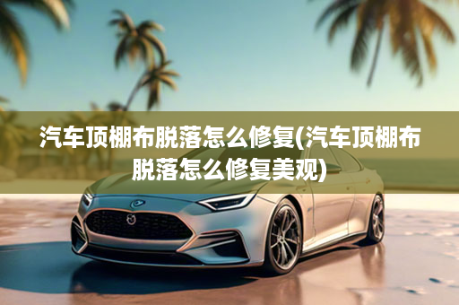 汽车顶棚布脱落怎么修复(汽车顶棚布脱落怎么修复美观)