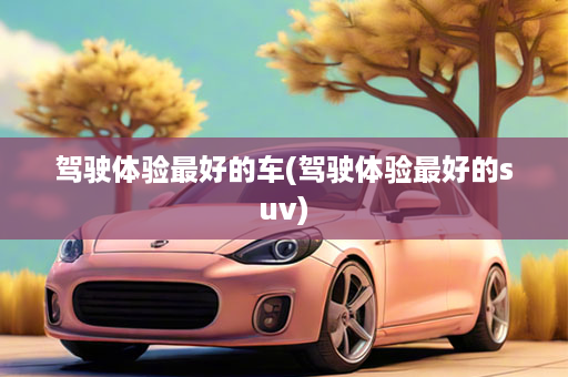 驾驶体验最好的车(驾驶体验最好的suv)